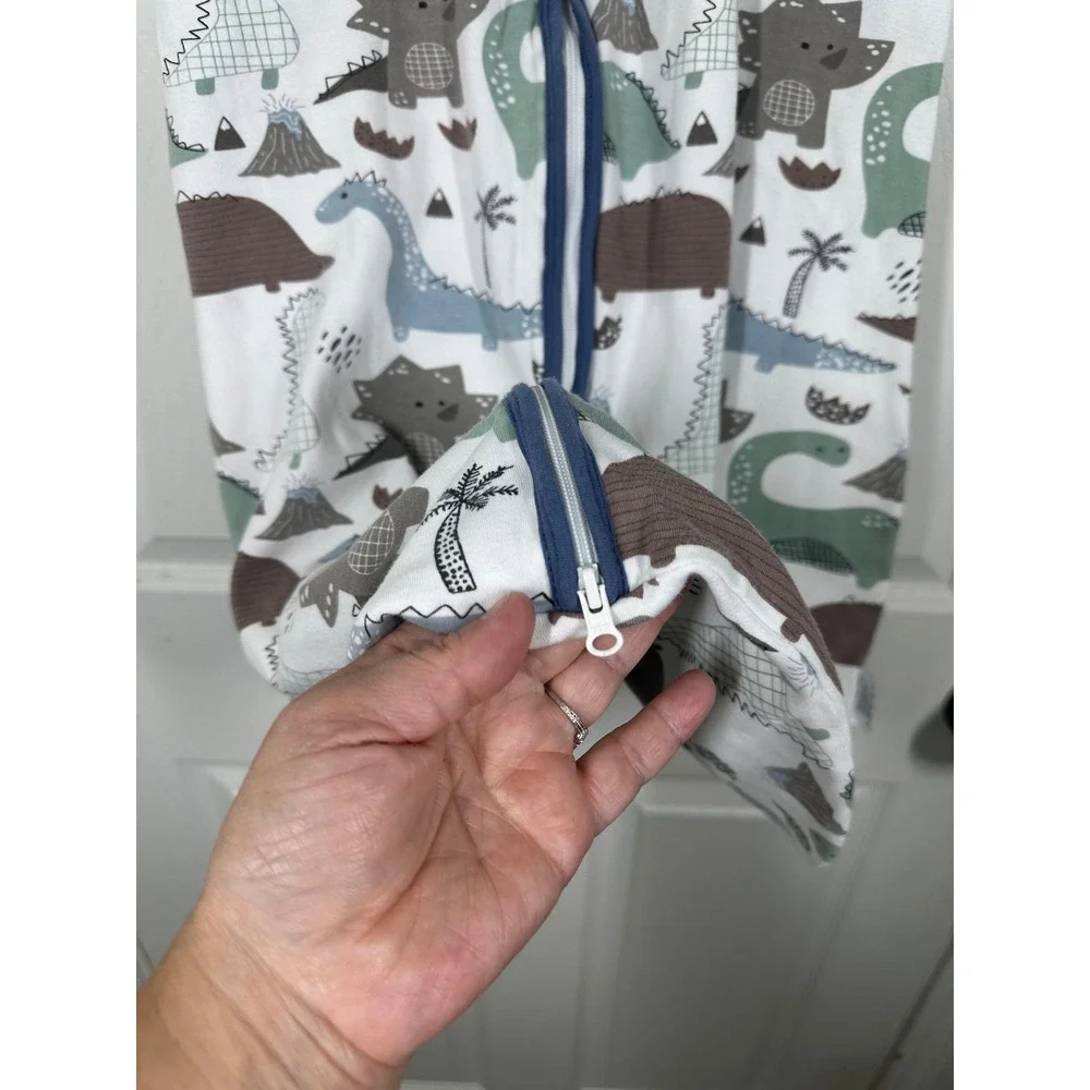 Yoofoss Sleep Sack Unisex 18-24 Months Dinosaur Print Cotton Wearable Blanket